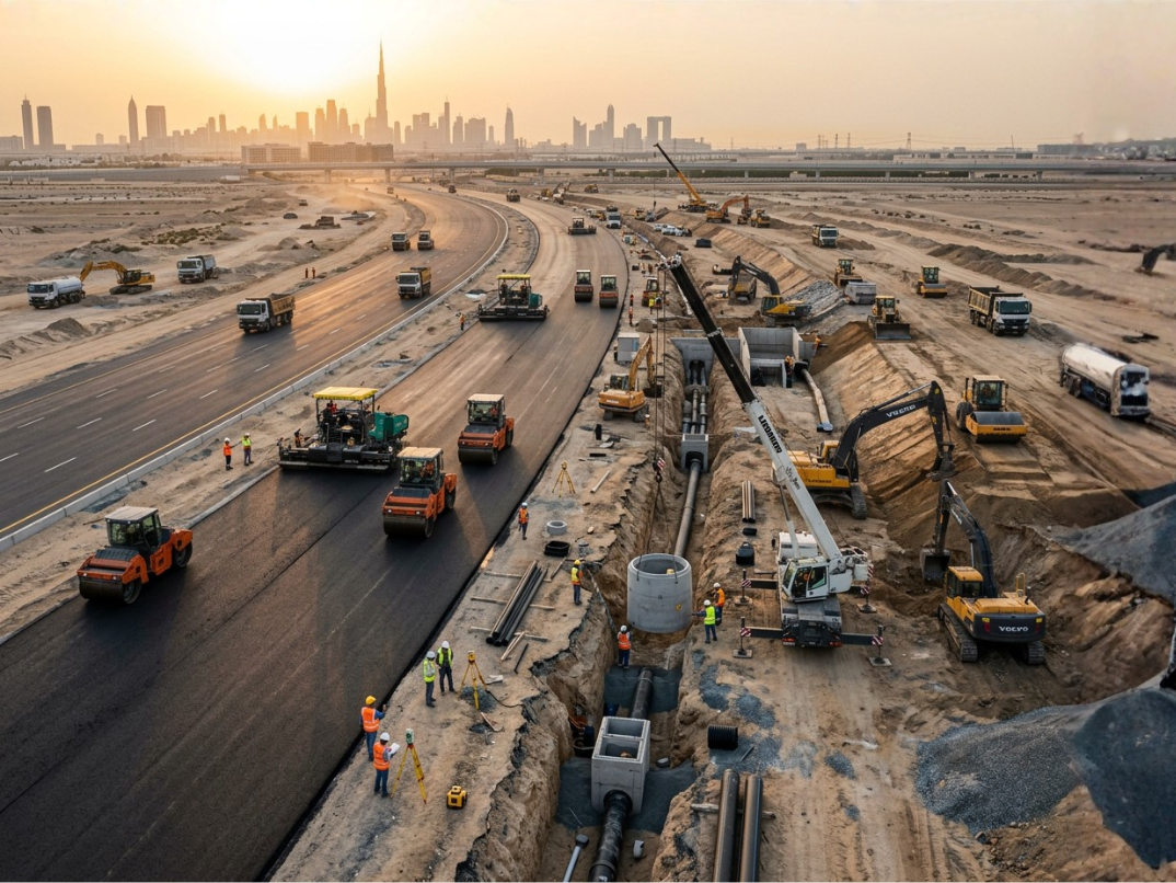 Why Choose Veto for Asphalt Road Works in UAE